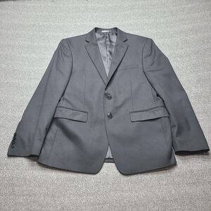 Calvin‎ Klein Blazer Mens Small 40 Two Button Suit Jacket Modern Lined Pockets